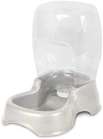 Petmate Pet Cafe Waterer Cat and Dog Water Dispenser 4 Sizes, Pearl White