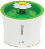 Catit Senses 2.0 Flower Fountain, Cat Consuming Water Fountain