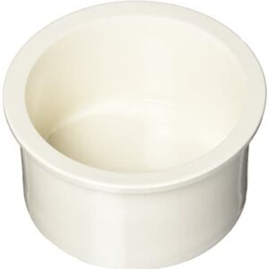 Prevue Pet Products Ceramic 4 Bowl Replacement Cup Set, Bone White