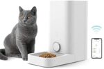 PETKIT Automated Cat Pet Feeder, App Management, 10 Parts,10 Meal Plans per Day, Low Meals LED Indicator Pet Sensible Feeder for Small Animals, Auto Pet Meals Dispenser